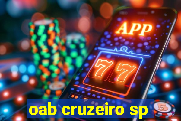 oab cruzeiro sp